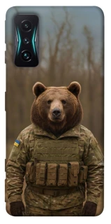 Чохол на Xiaomi Redmi K50 Gaming Ведмідь захисник фото 1 з 1