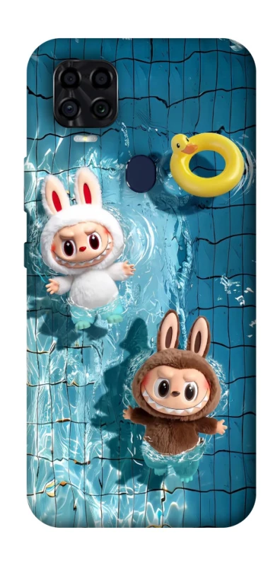 Чохол на ZTE Blade v2020 Labubu in the pool фото 1 з 1