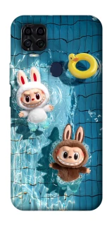 Чохол на ZTE Blade v2020 Labubu in the pool фото 1 з 1