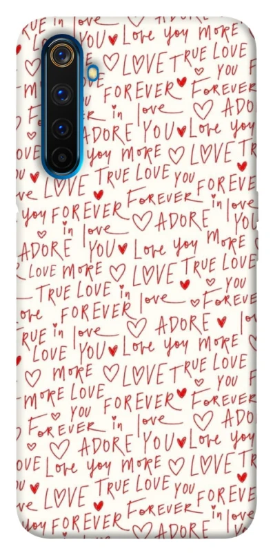 Чехол на Realme 6 Pro Love aesthetic ver.4 фото 1 из 1