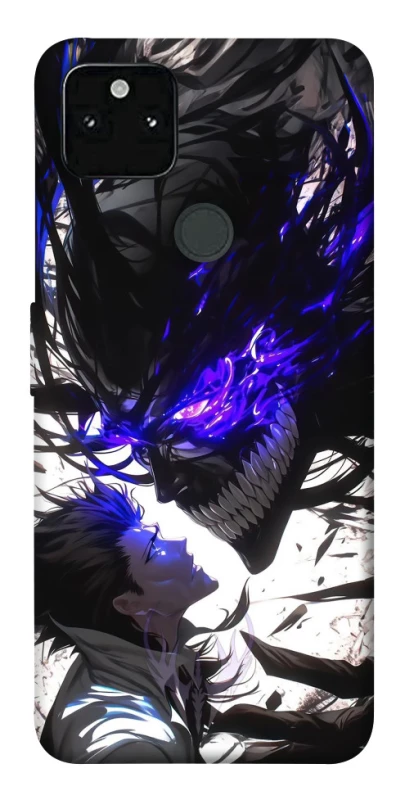 Чохол на Google Pixel 5A Black soul anime фото 1 з 1