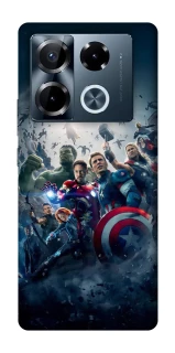 Чехол на Infinix Note 40 Pro 4G Marvel heroes фото 1 из 1
