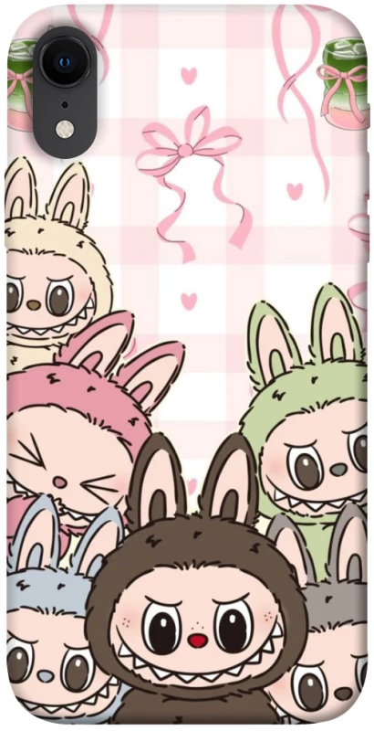 Чохол на Apple iPhone XR (6.1") All Labubu 2 фото 1 з 1