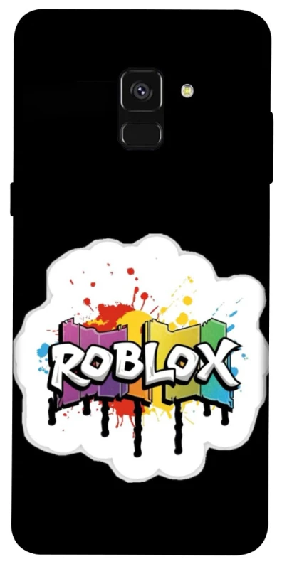 Чехол на Samsung A530 Galaxy A8 (2018) Roblox logo ver.2 фото 1 из 1