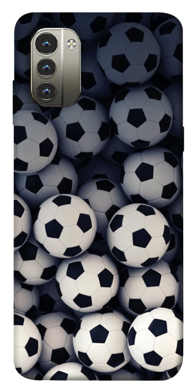 Чохол на Nokia G11 Футбольні м'ячи фото 1 з 1