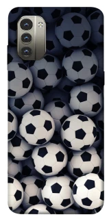 Чохол на Nokia G11 Футбольні м'ячи фото 1 з 1