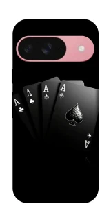 Чехол на Google Pixel 9 Black Cards фото 1 из 1