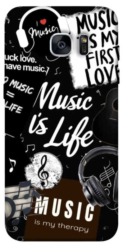 Чохол на Samsung G935F Galaxy S7 Edge Music is Life фото 1 з 1