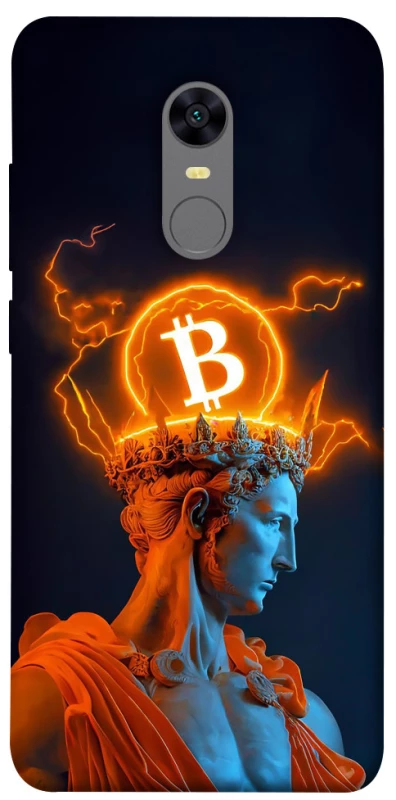 Чохол на Xiaomi Redmi 5 Plus / Redmi Note 5 (Single Camera) Bitcoin God фото 1 з 1