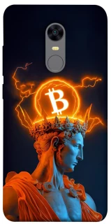 Чехол на Xiaomi Redmi 5 Plus / Redmi Note 5 (Single Camera) Bitcoin God фото 1 из 1