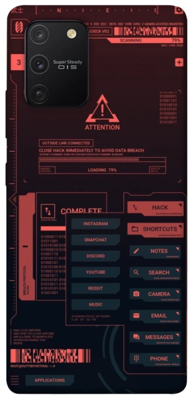 Чохол на Samsung Galaxy S10 Lite Attention фото 1 з 1