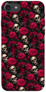 Чохол на Apple iPhone 7 / 8 (4.7") Черепа та рози фото 1 з 1