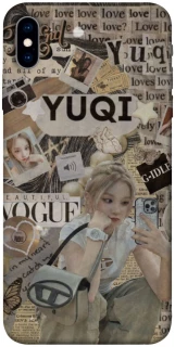 Чехол на Apple iPhone X (5.8") Yuqi (G)I-DLE фото 1 из 1
