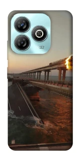 Чохол на ZTE Blade A75 4G Кримський міст втомився фото 1 з 1