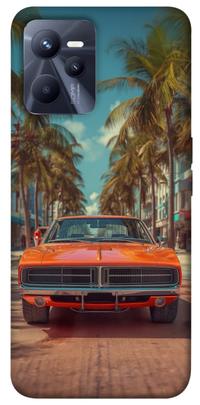 Чехол на Realme C35 Tropical car фото 1 из 1