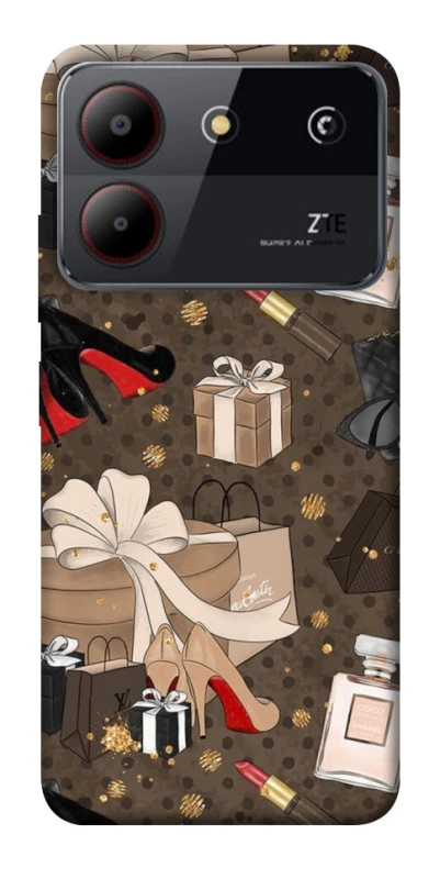 Чехол на ZTE Blade A54 4G Fashion collage ver.1 фото 1 из 1