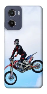 Чехол на Motorola Moto E15 Мотокросс фото 1 из 1
