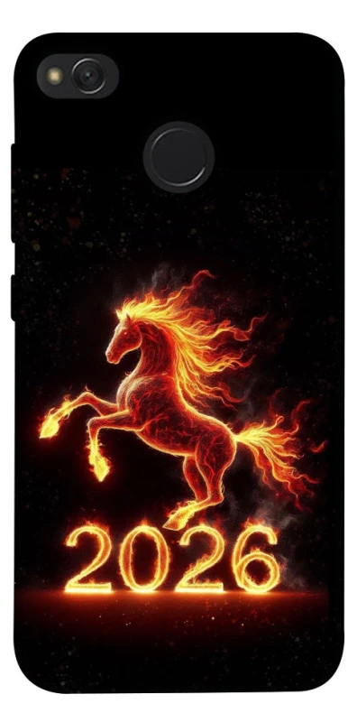 Чохол на Xiaomi Redmi 4X Red Fire Horse ver.1 фото 1 з 1
