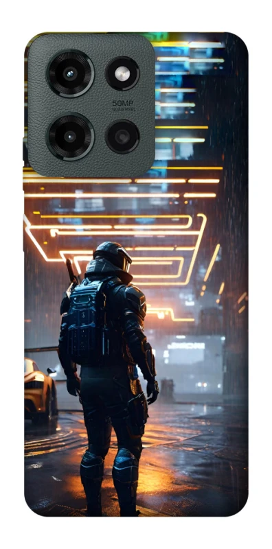 Чехол на Motorola Moto G Power (2025) Cyber character фото 1 из 1