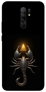 Чехол на Xiaomi Redmi 9 Scorpio with Golden Triangle фото 1 из 1