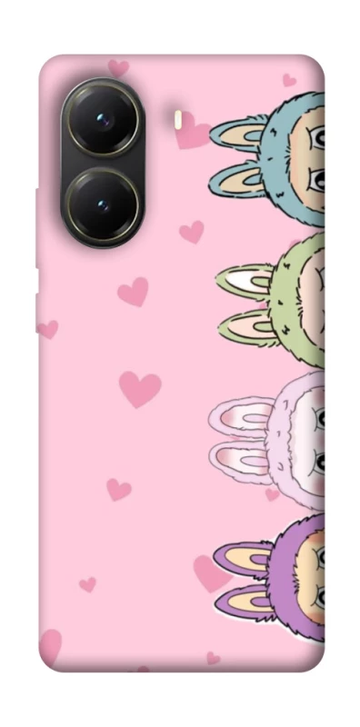 Чохол на Xiaomi Poco X6 Pro All Labubu 4 фото 1 з 1