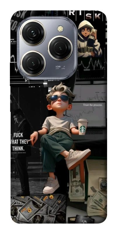 Чехол на TECNO Spark 20 Pro WHAT they think фото 1 из 1