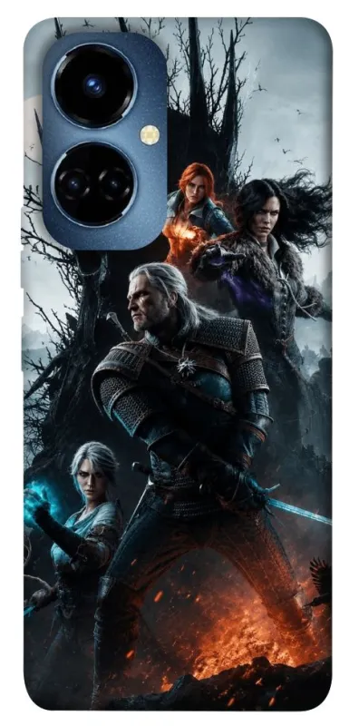 Чохол на TECNO Camon 19 Pro Witcher v2 фото 1 з 1