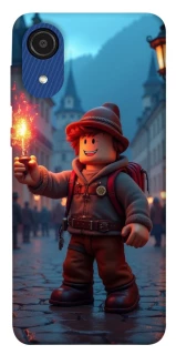 Чохол на Samsung Galaxy A03 Core Roblox Fire Logo Blue Flames фото 1 Чохол на Samsung Galaxy A03 Core Roblox Fire Logo Blue Flames фото 1 з 1