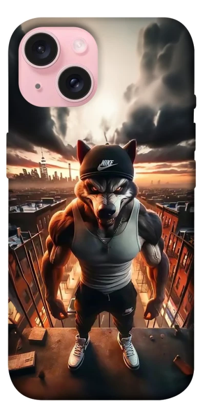 Чехол на Apple iPhone 15 (6.1") Волк фото 1 из 1