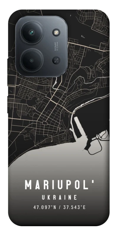 Чохол на Xiaomi Redmi 15C (Global) Mariupol map фото 1 з 1
