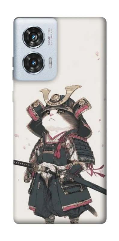 Чохол на Motorola Edge 50 Fusion Samurai Cat Warrior фото 1 з 1