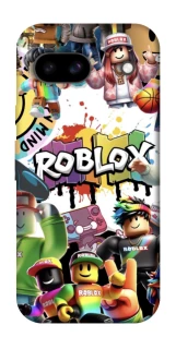 Чехол на Google Pixel 8a Roblox Characters Collage фото 1 из 1
