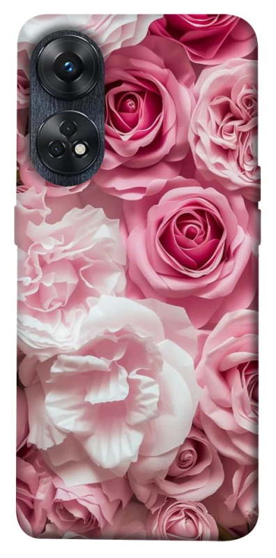Чохол на Oppo Reno 8T 4G Рожеві Квіти фото 1 з 1
