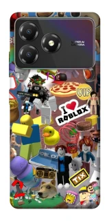 Чохол на ZTE Blade A36 Roblox collage ver.5 фото 1 з 1