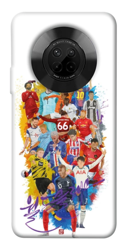 Чохол на Huawei Y9a Football Abstract v2 фото 1 з 1