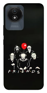 Чохол на Vivo Y02 Horror Friends фото 1 з 1