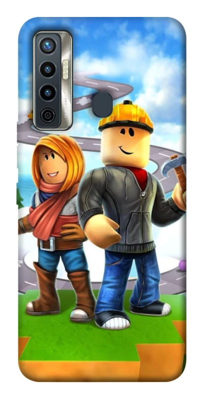 Чехол на TECNO Camon 17 Roblox Builder Adventure фото 1 из 1