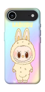 Чехол на Apple iPhone 17 Air (6.5") Fluffy Rainbow Labubu фото 1 из 1