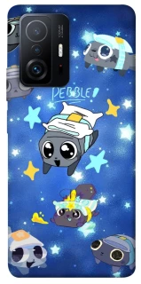 Чехол на Xiaomi 11T / 11T Pro Pebble kitten stars фото 1 из 1