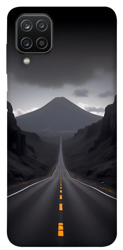 Чохол на Samsung Galaxy A12 Black mountains фото 1 з 1