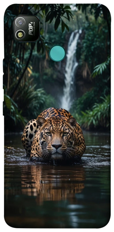 Чехол на TECNO POP 4 Leopard in water фото 1 из 1