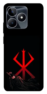 Чохол на Realme C53 Berserk Red Logo фото 1 з 1