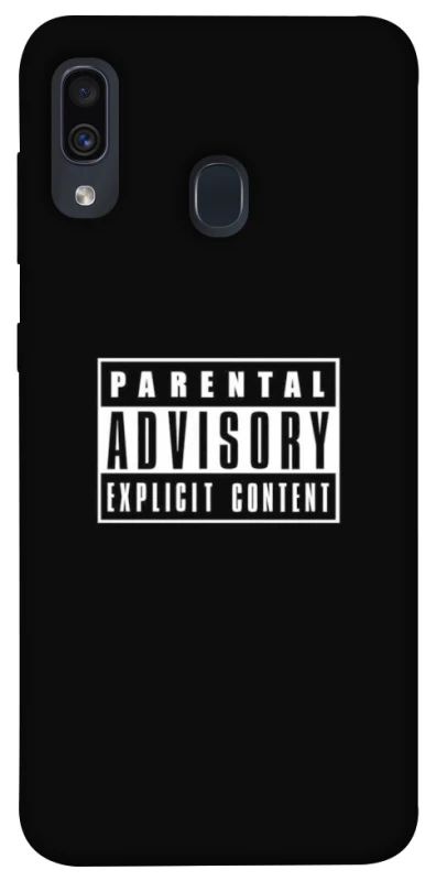 Чохол на Samsung Galaxy A20 / A30 Parental Advisory Label фото 1 Чохол на Samsung Galaxy A20 / A30 Parental Advisory Label фото 1 з 1