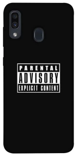 Чохол на Samsung Galaxy A20 / A30 Parental Advisory Label фото 1 Чохол на Samsung Galaxy A20 / A30 Parental Advisory Label фото 1 з 1