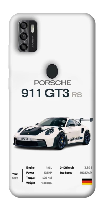 Чехол на ZTE Blade A7s (2020) Porsche 911 GT3 фото 1 из 1