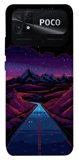 Чохол на Xiaomi Poco C40 Cyber mountain фото 1 з 1