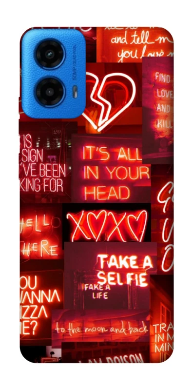 Чохол на Motorola Moto G45 Love collage ver.7 фото 1 з 1