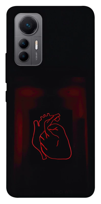 Чехол на Xiaomi 12 Lite Красное сердце фото 1 из 1