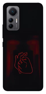 Чехол на Xiaomi 12 Lite Красное сердце фото 1 из 1