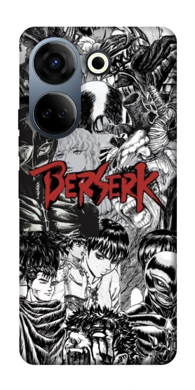 Чохол на TECNO Camon 20 Pro (CK7n) Berserk Collage фото 1 з 1